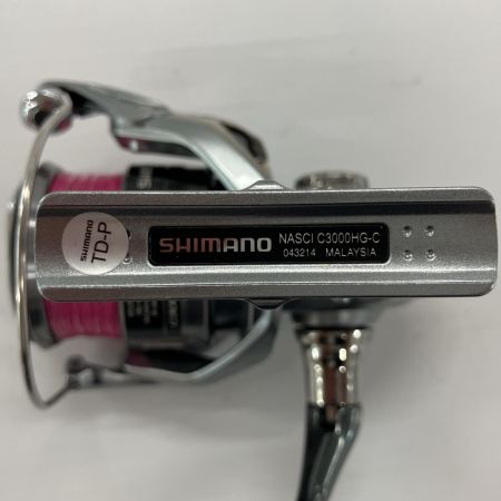 SHIMANO シマノ リール スピニングリール 21ナスキー C3000HG 043214