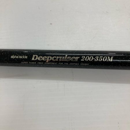 alpha tackle アルファタックル 船竿 ディープクルーザー 200-350M 本体のみ