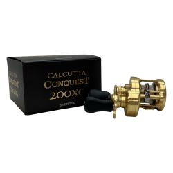 SHIMANO シマノ ベイトリール 22カルカッタコンクエスト 200XG 044402 箱付 Aランク