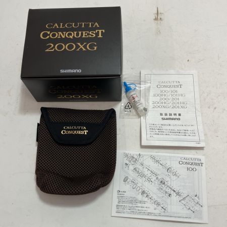 SHIMANO シマノ ベイトリール 22カルカッタコンクエスト 200XG 044402 箱付