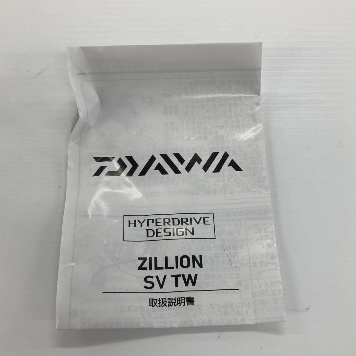 ダイワ　２１ジリオンsvtw(箱•付属品なし) DAIWA ダイワ ベイトリール 21ジリオン SV TW 1000XH 00630217 - 中古