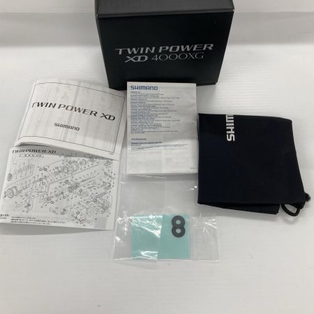 SHIMANO シマノ スピニングリール 21ツインパワーXD 4000XG スプール変更あり 04293