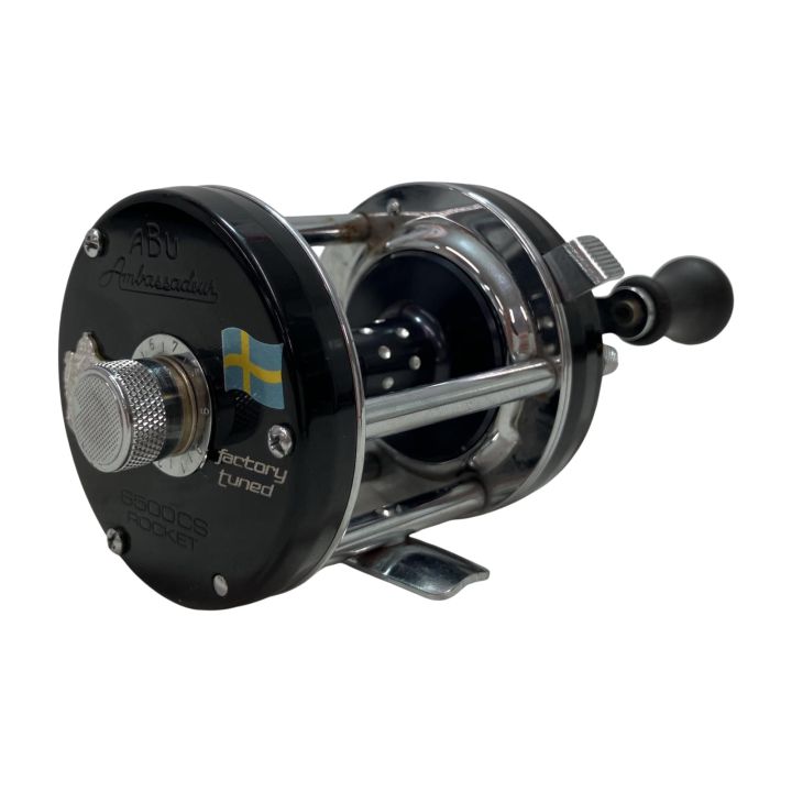 ABU アンバサダー　6500C ファクトリーチューンドブラック　中古 ambassadeur アブガルシア アンバサダー 6500C ファクトリーチューンド