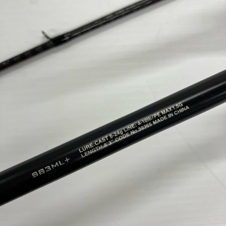 SHIMANO シマノ ルアーロッド 39365 ハードロッカーBB S83ML+ 本体のみ
