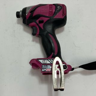 HITACHI 日立 工具 締め付け工具 インパクトドライバ WH14DBAL2 ショッキングピンク 本体のみ HITACHI 日立 工具 締め付け工具 インパクトドライバ WH14DBAL2