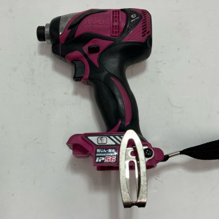 HITACHI 日立 工具 締め付け工具 インパクトドライバ WH14DBAL2 ショッキングピンク 本体のみ