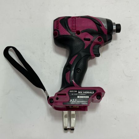 HITACHI 日立 工具 締め付け工具 インパクトドライバ WH14DBAL2 ショッキングピンク 本体のみ