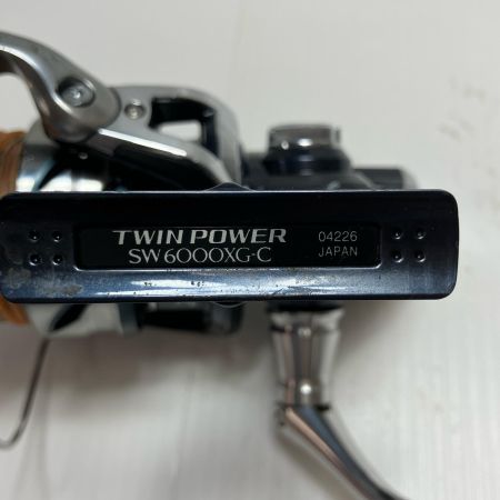 SHIMANO シマノ リール スピニングリール 21 ツインパワー SW 6000XG 04226