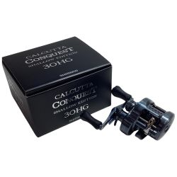 SHIMANO シマノ リール ベイトリール 24カルカッタコンクエスト シャローエディション 30HG 046734 リールポーチ、箱付 Bランク