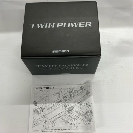 SHIMANO シマノ リール スピニングリール 24ツインパワー C3000MHG 046819 箱付