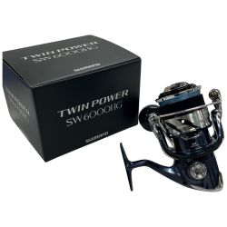 SHIMANO シマノ リール スピニングリール 21ツインパワーSW 6000HG 04225 箱付 Bランク