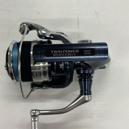 SHIMANO シマノ リール スピニングリール 21ツインパワーSW 6000HG 04225 箱付