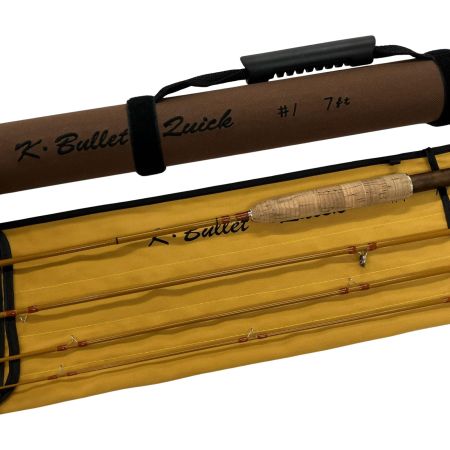 K・BULLET フライロッド ケース付 #1 7ft