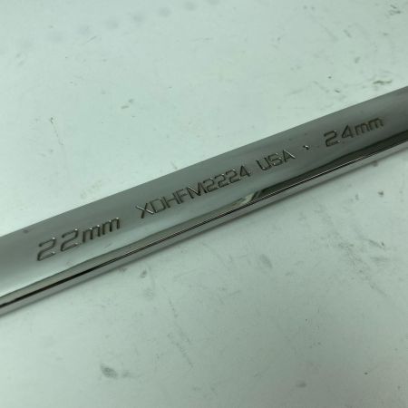 Snap-on スナップオン ロングストレートメガネレンチ XDHFM2224 22mm 24mm