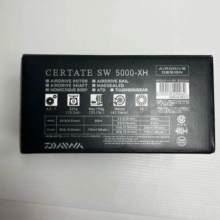 DAIWA ダイワ スピニングリール 24セルテート SW 5000-XH  00065183