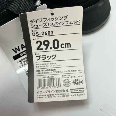 DAIWA ダイワ フィッシングブーツ/未使用 SIZE 29cm DS-2603 ブラック
