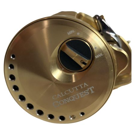 SHIMANO シマノ ベイトリール　カルカッタコンクエスト201XG 使用感有 程度B 044419
