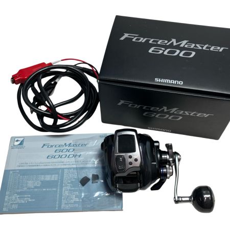 SHIMANO シマノ  電動リール　23フォースマスター 600 程度A 箱付　ケーブル付き 045058