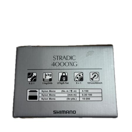 SHIMANO シマノ 釣り用品 リール スピニングリール 23ストラディック4000XG 045904