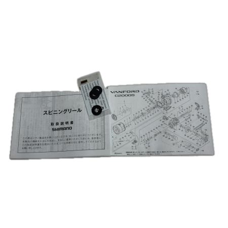 SHIMANO シマノ 釣り用品 リール スピニングリール 24ヴァンフォード4000MHG 箱・取説付 047120