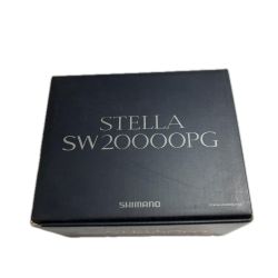 SHIMANO シマノ 釣り用品 リール スピニングリール 13ステラSW20000PG キズ有 箱・取説付、右用ハンドル軸 383114 03073 Bランク