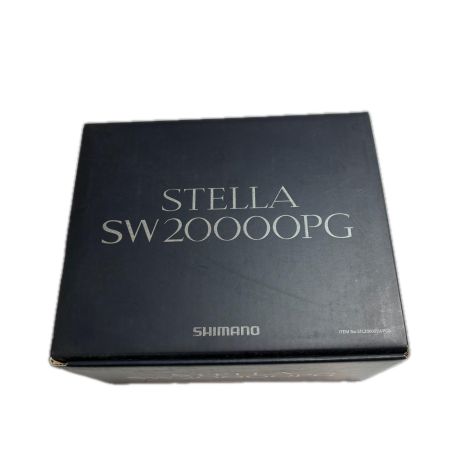 SHIMANO シマノ 釣り用品 リール スピニングリール 13ステラSW20000PG キズ有 箱・取説付、右用ハンドル軸 383114 03073
