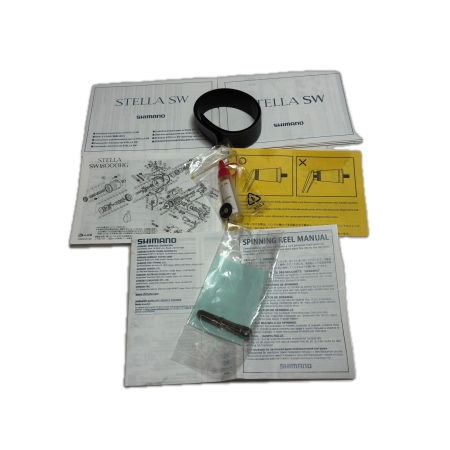 SHIMANO シマノ 釣り用品 リール スピニングリール 13ステラSW20000PG キズ有 箱・取説付、右用ハンドル軸 383114 03073