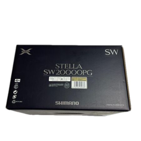 SHIMANO シマノ 釣り用品 リール スピニングリール 13ステラSW20000PG キズ有 箱・取説付、右用ハンドル軸 383114 03073