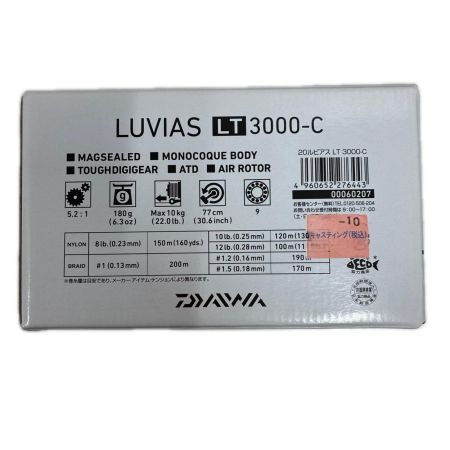 DAIWA ダイワ 釣り用品 リール スピニングリール 20ルビアス LT3000-C 美品 程度AB SLPスプール・ハンドル付き 276443
