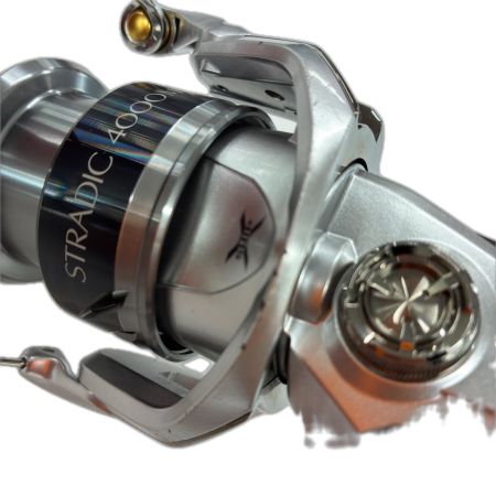 SHIMANO シマノ スピニングリール 　15ストラディック 4000HGM　キズ有 程度B 箱付 GOMEXUSハンドルノブ付き 03416