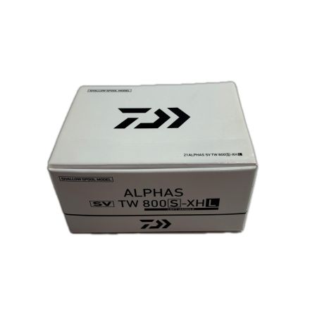 DAIWA ダイワ 釣り用品 リール ベイトリール 21アルファス SV TW 800S-XHL 00630228