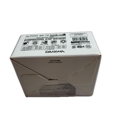 DAIWA ダイワ 釣り用品 リール ベイトリール 21アルファス SV TW 800S-XHL 00630228