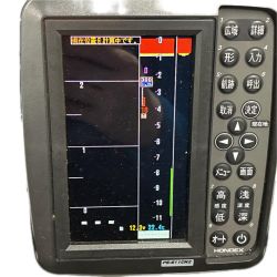 HONDEX 釣り用品 釣り小物 魚群探知機 ポータブルGPS内蔵プロッター魚探 程度A ケース付 通電確認OK PS-611CNⅡﾜｶｻｷﾞﾊﾟｯｸ Aランク