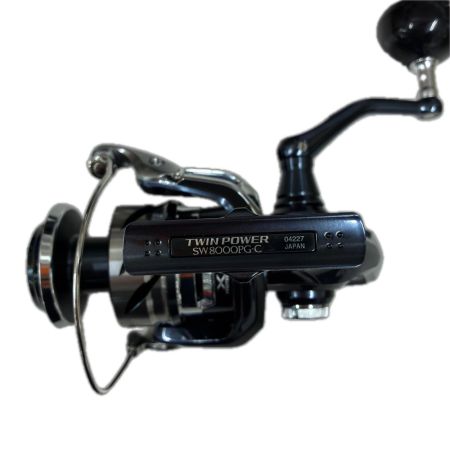 SHIMANO シマノ 釣り用品 リール スピニングリール 21ツインパワーSW 8000PG キズ有 箱無 04227