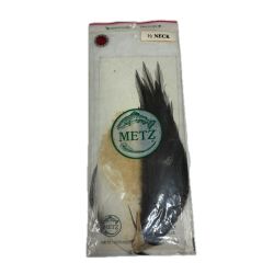 釣り用品 釣り小物 フライマテリアル 1/2ネック ブラック  Cランク