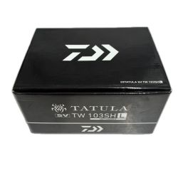 DAIWA ダイワ 釣り用品 リール ベイトリール 20タトゥーラSVTW 103SHL キズ有  00630090 Bランク