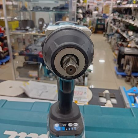 MAKITA マキタ TW700D ブルー 工具 締め付け工具 インパクトレンチ 程度B 充電器・充電池2個・ケース付 コードレス式 12.7mm 600Nm 18v 6.0Ah 4,5 0082247 使用感有