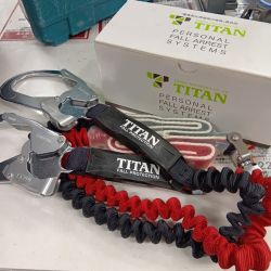 TITAN HL-ERW レッド 工具 工具関連用品 ランヤード 未使用品(S) 本体のみ Sランク