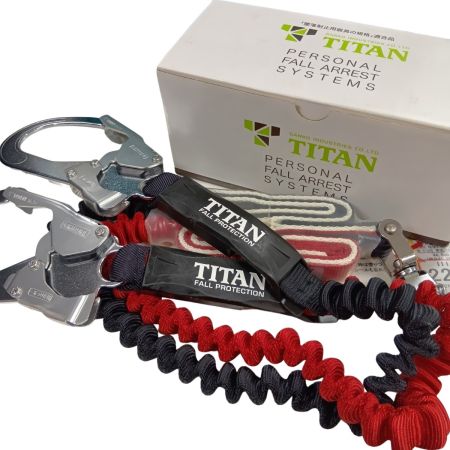 TITAN HL-ERW レッド 工具 工具関連用品 ランヤード 未使用品(S) 本体のみ