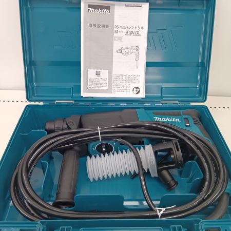 MAKITA マキタ HR2670 ブルー 締め付け工具 ハンマドリル　未使用品(S) コード式 26mm 100v 20183
