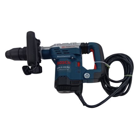 BOSCH ボッシュ GSH 5CE N2型 ブルー 工具 締め付け工具 ハンマドリル  程度B ケース付 説明書 コード式 100v 327000053 キズ・ヨゴレ有