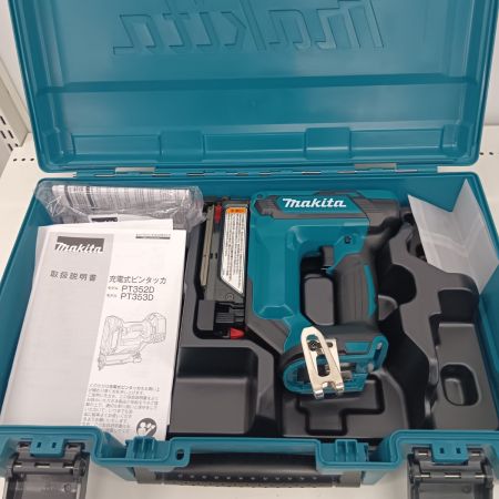MAKITA マキタ PT353DZK ブルー ピンタッカー　未使用品(S) ケース付 美品 バッテリー、充電器なし