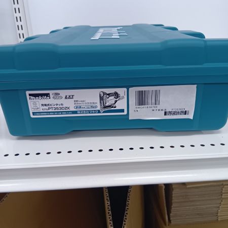 MAKITA マキタ PT353DZK ブルー ピンタッカー　未使用品(S) ケース付 美品 バッテリー、充電器なし