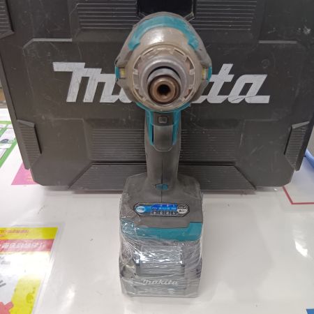 MAKITA マキタ TD001GRDX ブルー 締め付け工具 インパクトドライバ 程度B 付属品完備 コードレス式 40v 2.5Ah 30209 キズ・ヨゴレ有