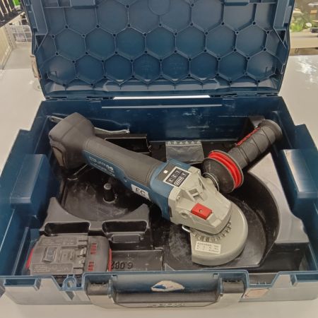 BOSCH ボッシュ BWS 18V-100 ブルー 工具 研磨工具 グラインダー 程度C 充電池1個付 コードレス式 18v 711000002 キズ・ヨゴレ有