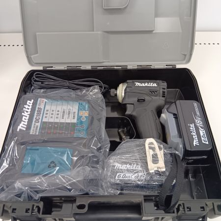 MAKITA マキタ TD171DRGX ブラック 締め付け工具 インパクトドライバ 未使用品(S) 充電器・充電池2個・ケース付 18v 6.0Ah