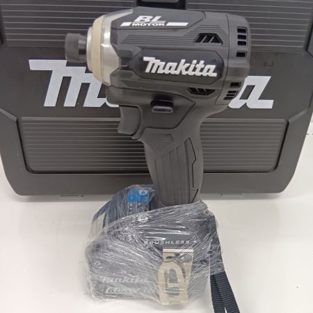 MAKITA マキタ TD171DRGX ブラック 締め付け工具 インパクトドライバ 未使用品(S) 充電器・充電池2個・ケース付 18v 6.0Ah