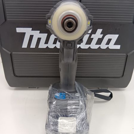 MAKITA マキタ TD171DRGX ブラック 締め付け工具 インパクトドライバ 未使用品(S) 充電器・充電池2個・ケース付 18v 6.0Ah