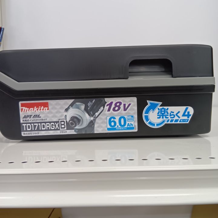 MAKITA マキタ TD171DRGX ブラック 締め付け工具 インパクトドライバ 