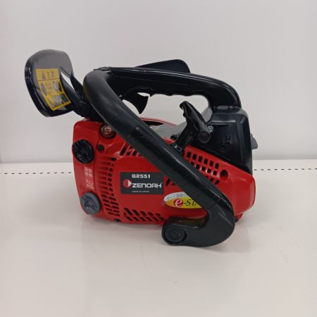 ZENOAH G2551T-Final レッド 工具 切断工具 チェーンソー 未使用品(S) 付属品完備 2サイクル 不明